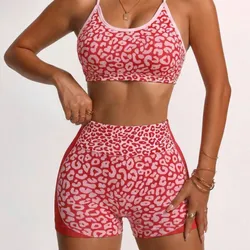 Set leopardo corto