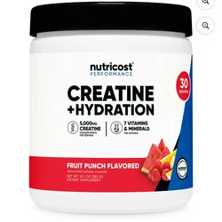 CREATINA + ponche de frutas