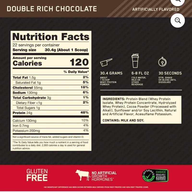 Gold Standard (doble chocolate)