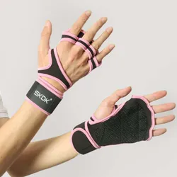 Guantes rosa