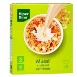 MUESLI (crujiente con frutas)