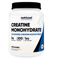 Nutricost Creatina 1kg (200ser)