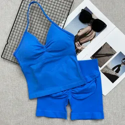 Set blusa/licra corta