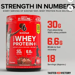 SIX STAR PROTEÍNA (chocolate)