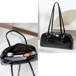 Bolso color negro rectangular