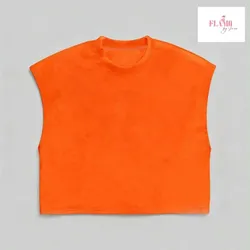 Desmangado cajita color naranja