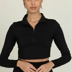 Enguatada color negro deportiva talla M