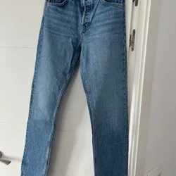 Jean Jennifer mezclilla azul tipo mom