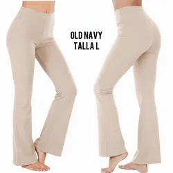 Leggin campana Old Navy tono crema talla L