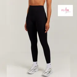 Licra larga pegada al cuerpo tipo faja color negro