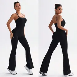 Mono largo campana color negro tira al cuello