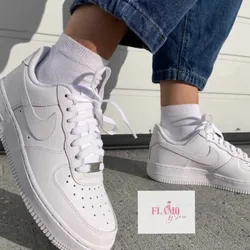 Nike Air Force1 color blanco. #42 Calidad G5