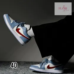 Nike Jordan Azul blanco y rojo #40 calidad G5