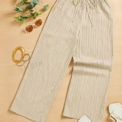 Pantaloneta color beige casual talla XS