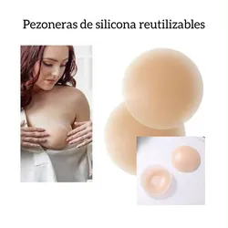 Pezoneras de silicona reutilizables