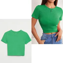 Pulover basico color verde