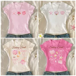 Pulover con dibujos del mar