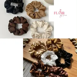 Scrunchies de satín