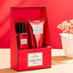 Set de colonia y crema Addictive Passion (75ml)