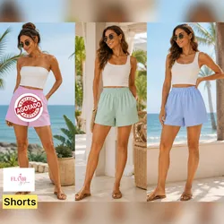 Shores cortos de rayas colores