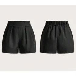 Short color negro de vestir