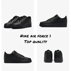 Tenis Nike Air Force1 color negro (calidad G5) #40 al 45