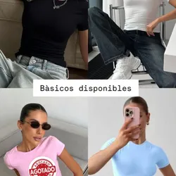 Tshirts básicos fruncidos