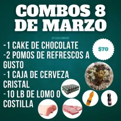 Combo 8 de marzo - 2 