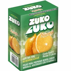 Pack Refresco Zuko Sabor - Naranja 