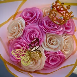 Ramo de 11 rosas eternas 🌹