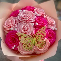 Ramo de 13 rosas eternas 🌹