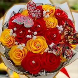 ✨Ramo de 16 rosas eternas 🌹