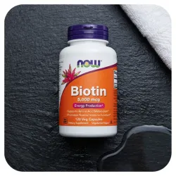 Biotina I NOW Foods I 5000mcg