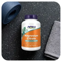Citrato de Magnesio I NOW Foods I 200mg