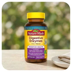 Enzimas Digestivas 5 en 1-Masticables I Nature Made I 90 unidades I 30 servicios