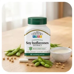 Isoflavonas de Soya I 21st Century I 50mg I 60 unidades I 30 servicios