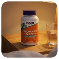 Magnesio Glicinato I NOW Foods I 200mg