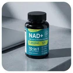 NAD+ Complejo 10 en 1 I Green Pigeons I 1000mg I 120 unidades I 60 servicios