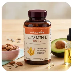 Vitamina E-400UI I NATURE Wise I 120 unidades I 120 servicios