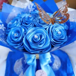 Ramo de 10 Rosas Eternas