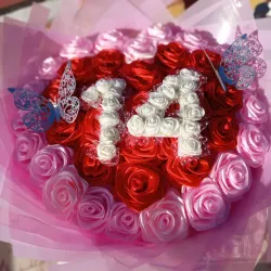 Ramo de 40 Rosas Eternas
