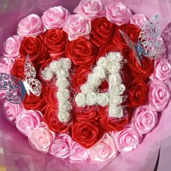 Ramo de 40 Rosas Eternas