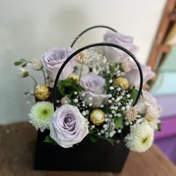 Cesta con flores 