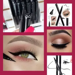 Delineador de plumón NEGRO