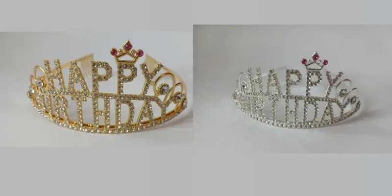 Tiaras de Happy Birthday