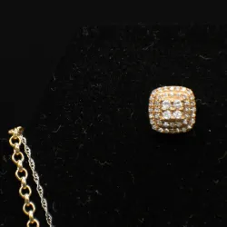 Arete de Diamantes Naturales 