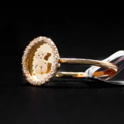 Anillo 10k Italiano