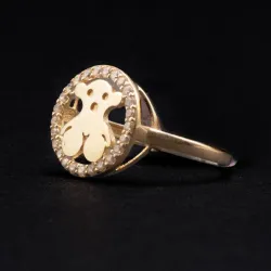 Anillo 10k Italiano