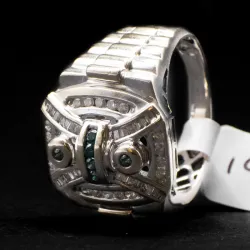 Anillo 14k de Diamantes Naturales