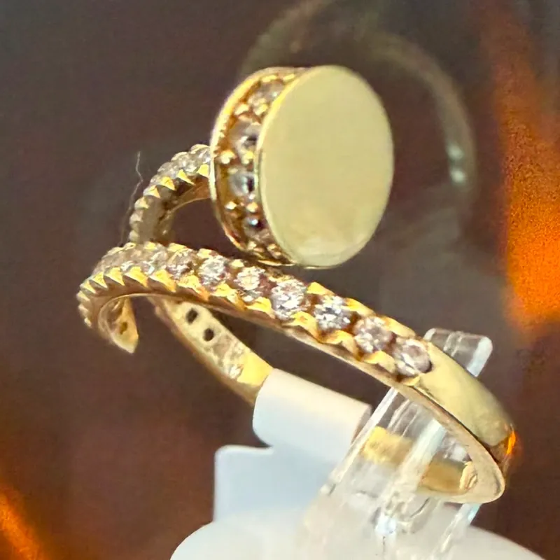 Anillo 10k Italiano